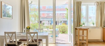 Chaise de plage de vacances idylle