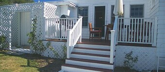 NEW MARKDOWN! Stay at a waterside beach cottage minutes away from water!