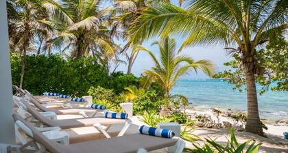 Magnificent Beachfront villa designed by renowned architect in South Akumal.