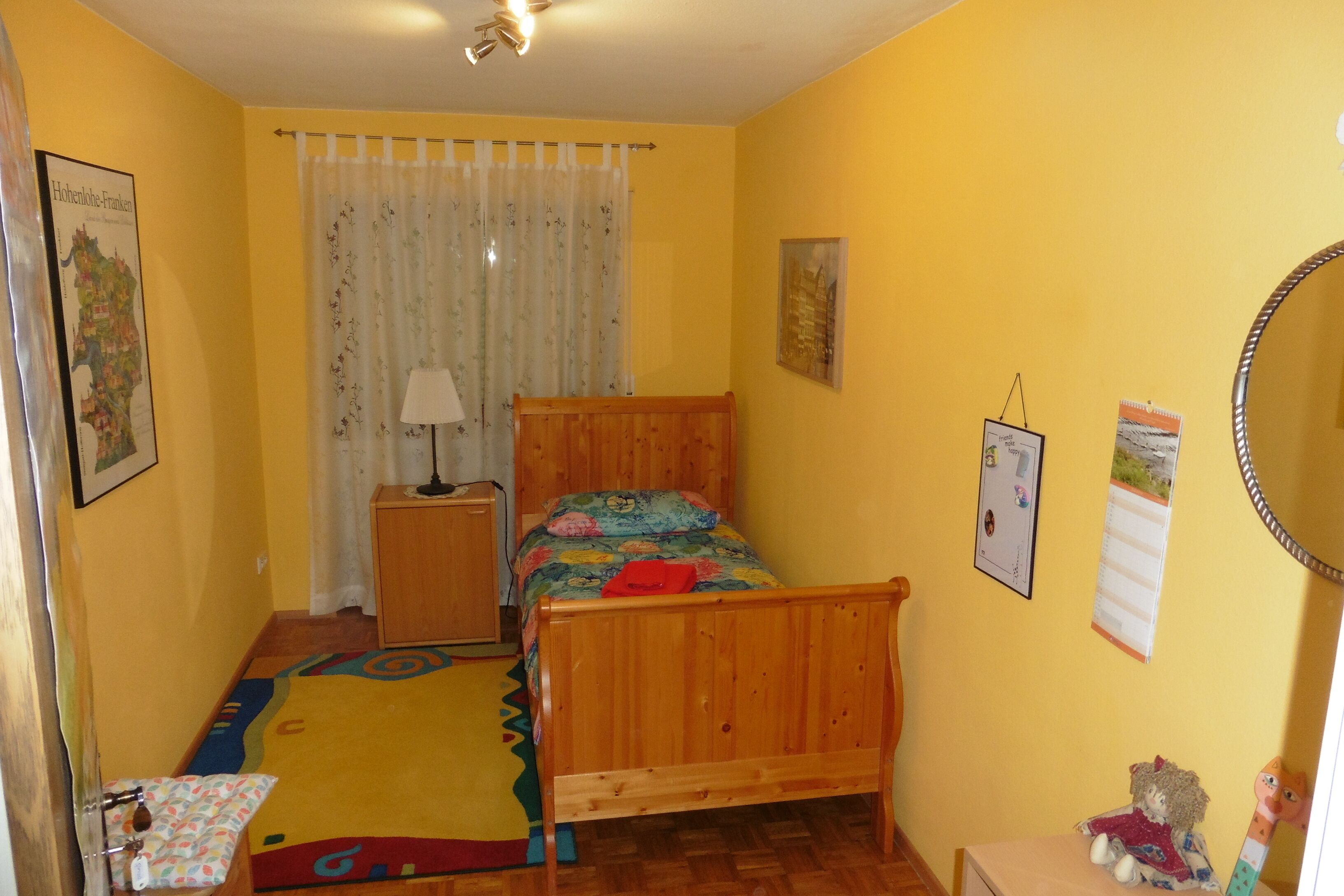 Apartment in Quiet location, family-friendly, with proximity to the Tauber Valley Cycle