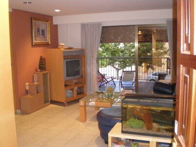 Luxury apartment. WIFI near the beach with 30m terrace, air conditioning