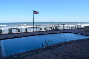 Una piscina climatizada