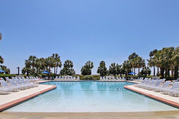 Beheizter Pool
