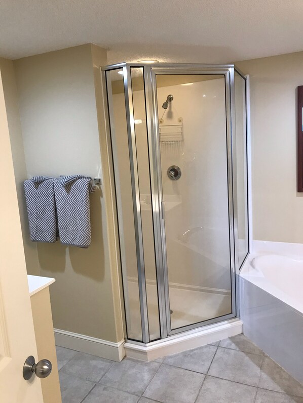 master walk in shower