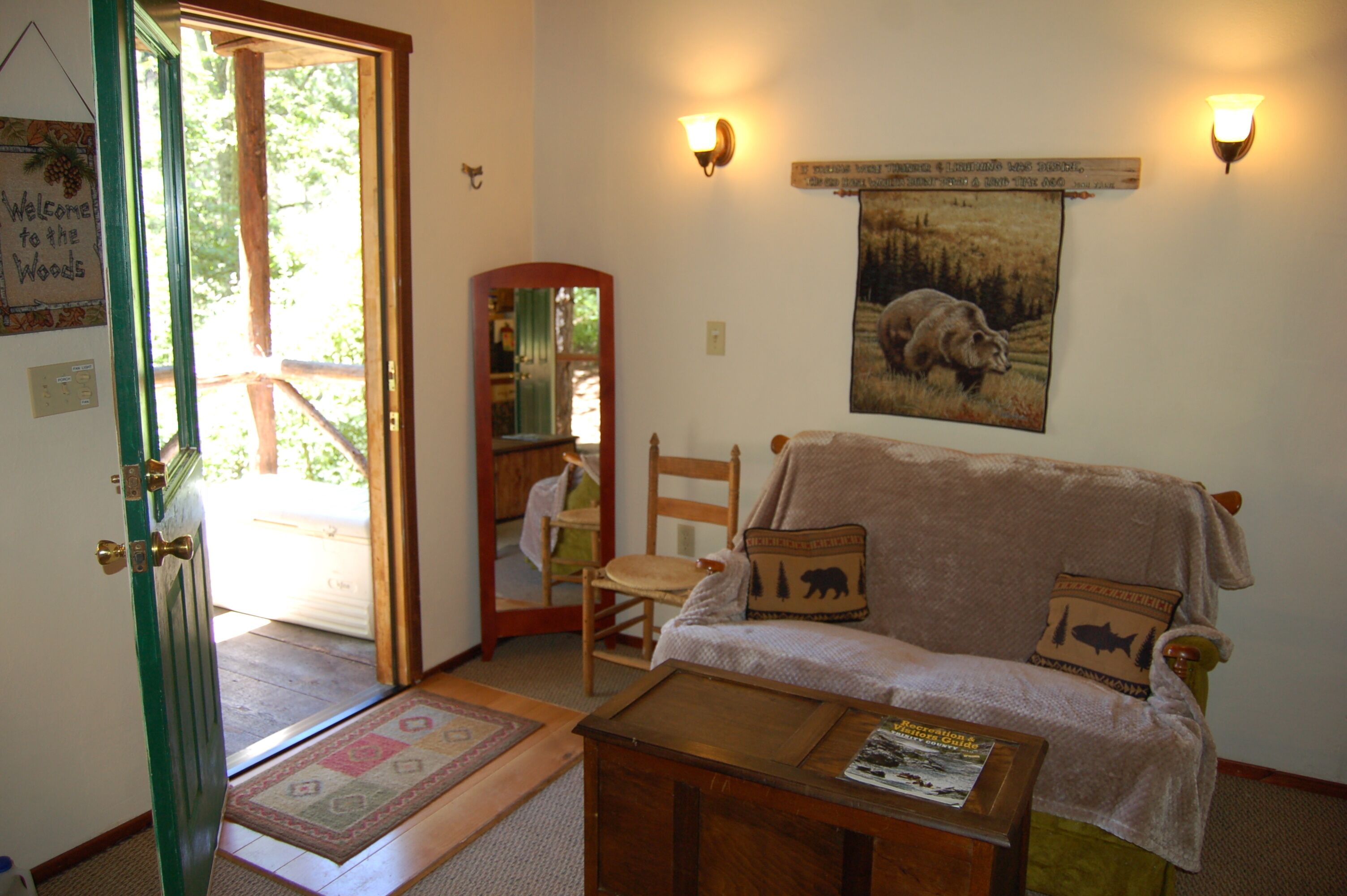 On the Trinity River, Fire Pit, Dogs OK, Privacy, Historic Miner's Cabin