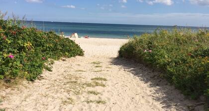 Direct location on the Schlei: Apartment upstairs with a fantastic view