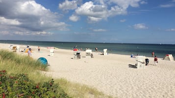 In Strandnähe, Liegestühle