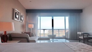 2 slaapkamers, een kluis op de kamer, een strijkplank/strijkijzer, wifi