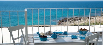 Suite/Mediterranean sea front terrace and breathtaking views.
