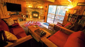 Smart-TV, peis, Netflix og Hulu