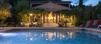 Bastide dou Pastre : Family friendly house with amazing view