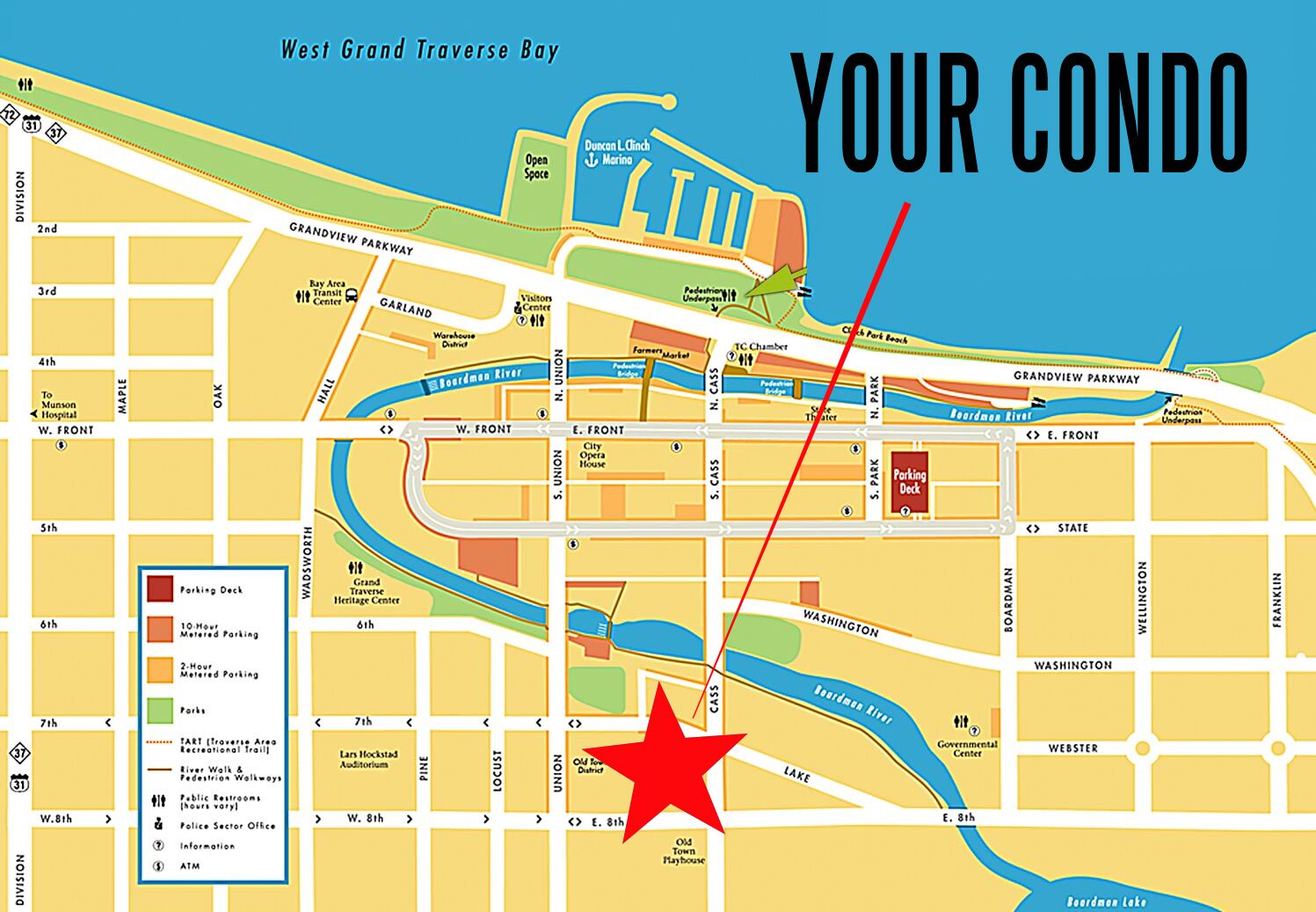 Suite 6 - In the HEART of Traverse City