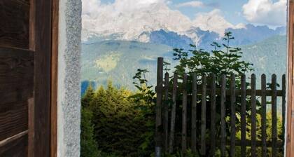CHALET MARTIN DA FIST vue sur les Dolomites
