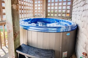 Bain à remous extérieur