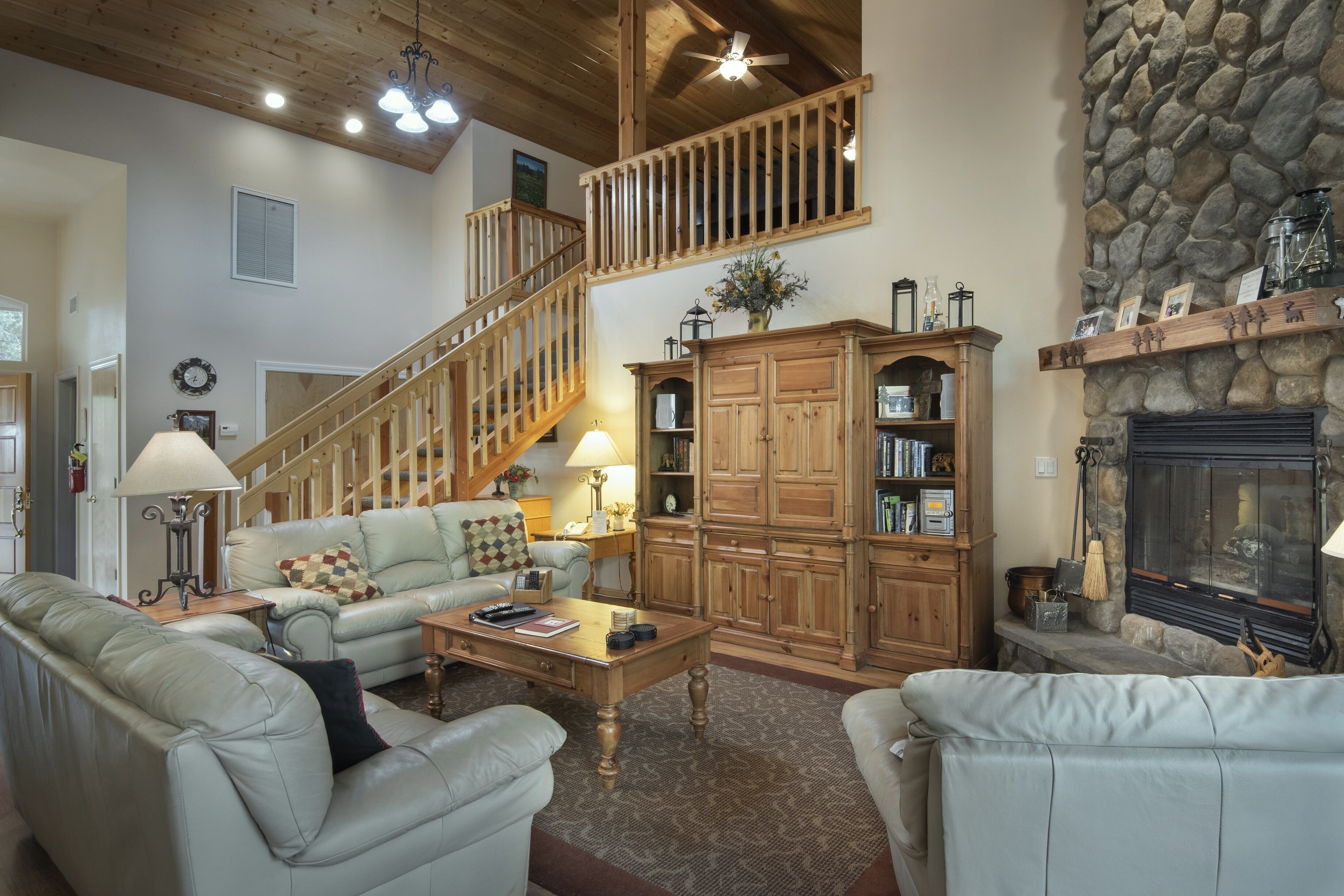 (2A) The Terry Cabin at The Redwoods In Yosemite