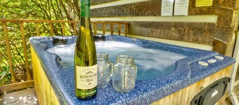 Hjerter, der brister med kærlighed (romantisk Creekside Retreat)