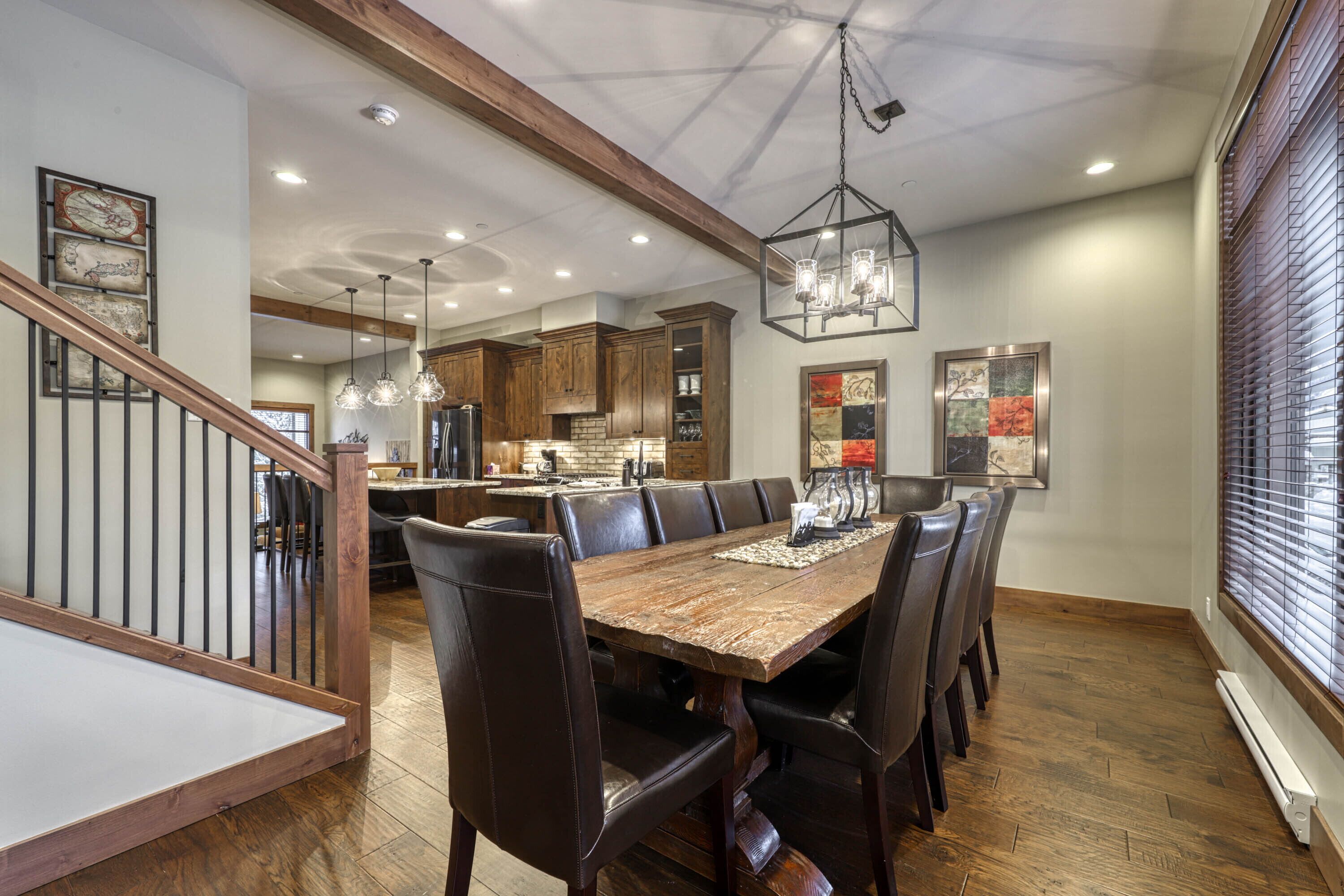 #17 VILLAGE  WALK Ski-in/Ski-out STEPS to village, backing on creek!