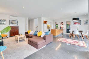Executive House, 3 Bedrooms | Living area - Wonderful Hobsonville Three Bedroom Home (Auckland)