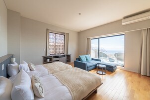 2 habitaciones, minibar, escritorio y wifi gratis