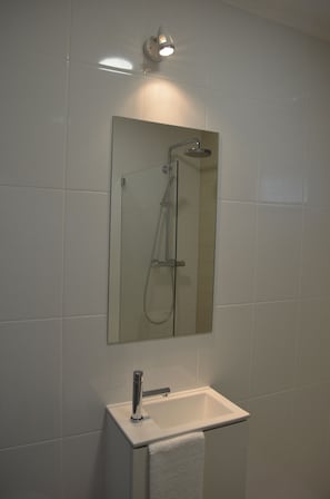 Shower, hair dryer, towels, toilet paper - Seaside Apartment/ flat - Ponta Delgada (Ponta Delgada)
