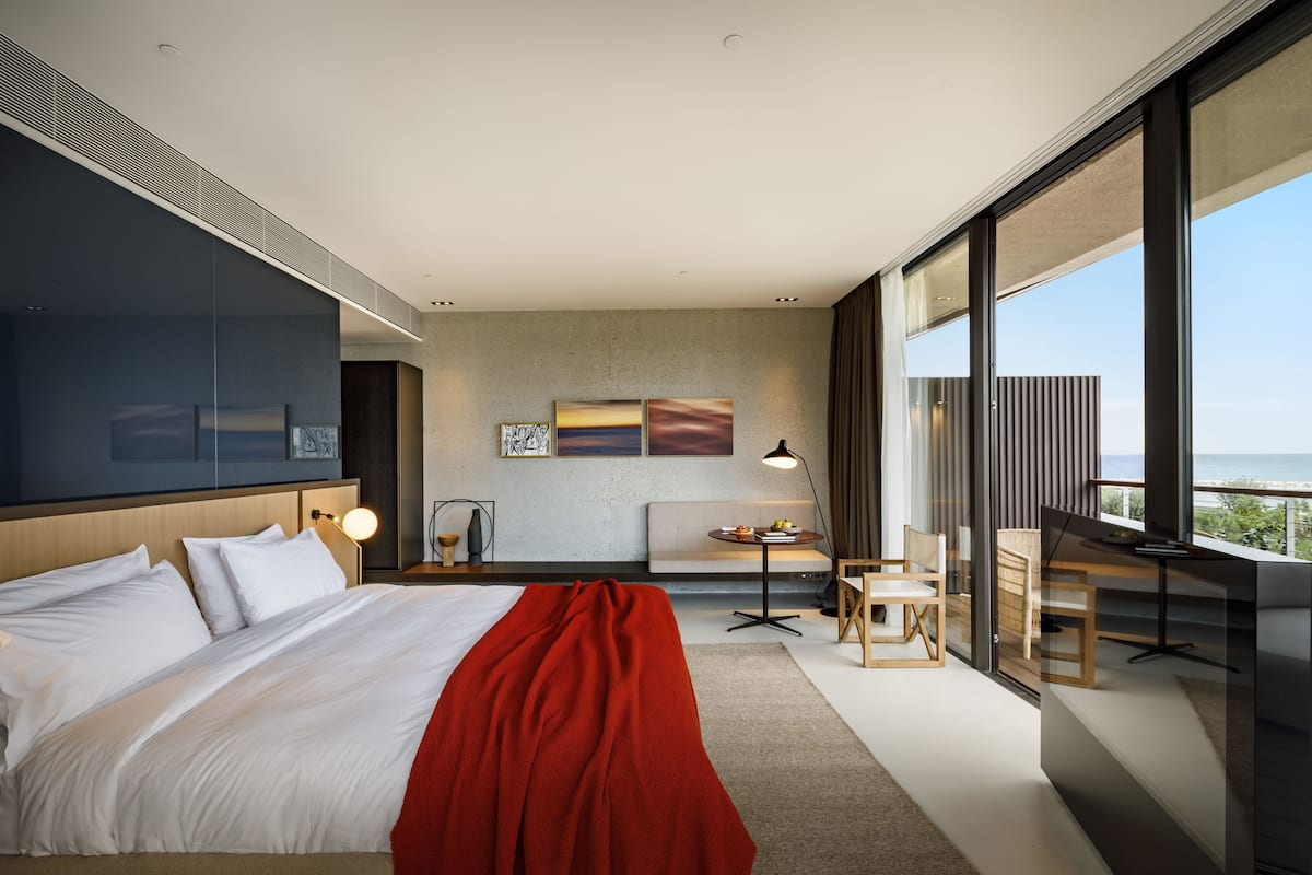 Chambre Double Majestueuse, vue mer
