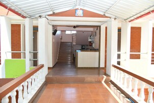 Fachada de la propiedad