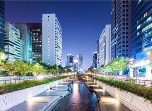 Majoituspaikan julkisivu