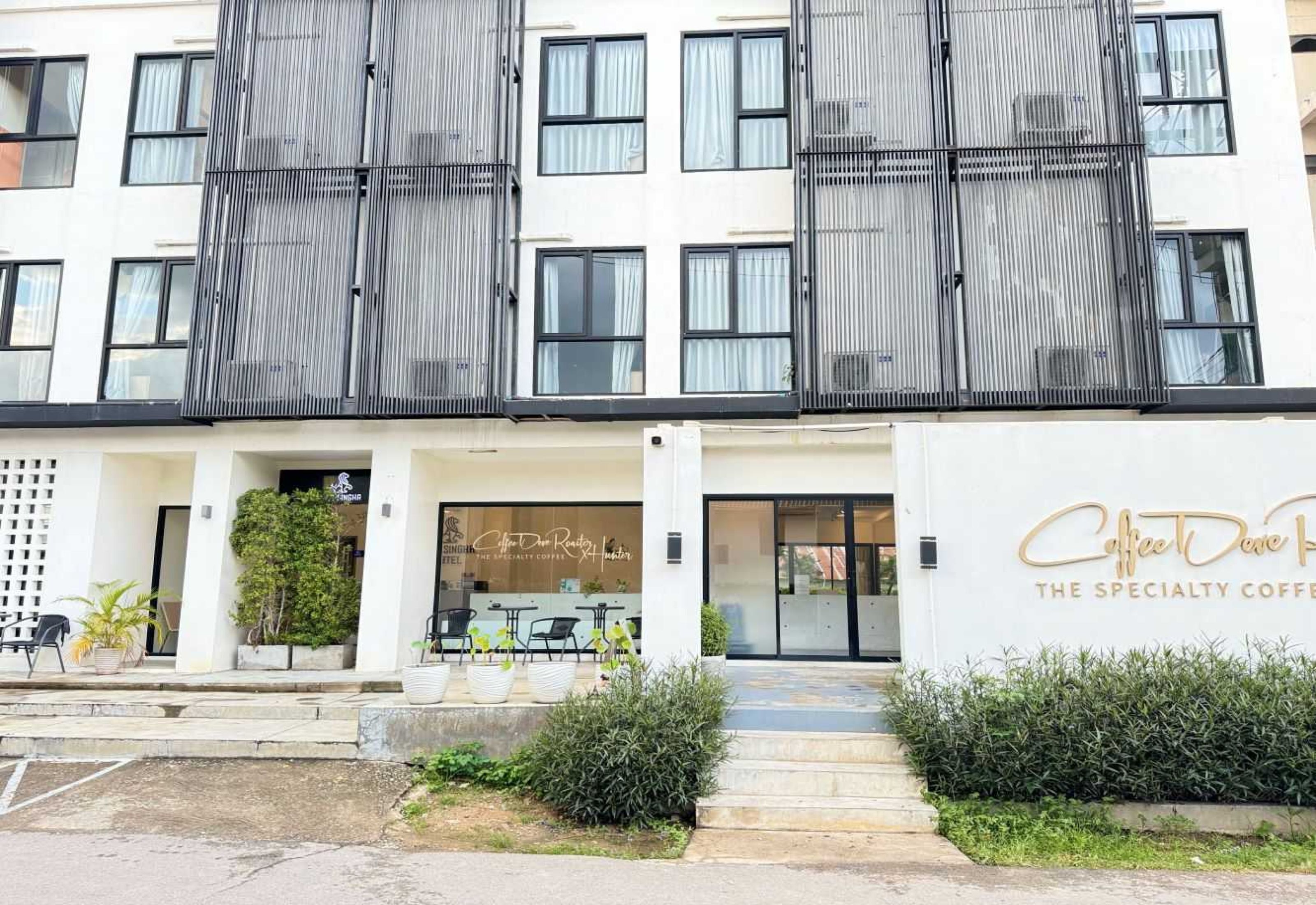 Fassade der Unterkunft