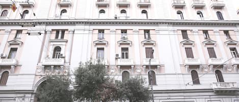 Overnatningsstedets facade