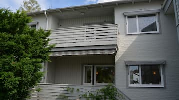 Overnatningsstedets facade