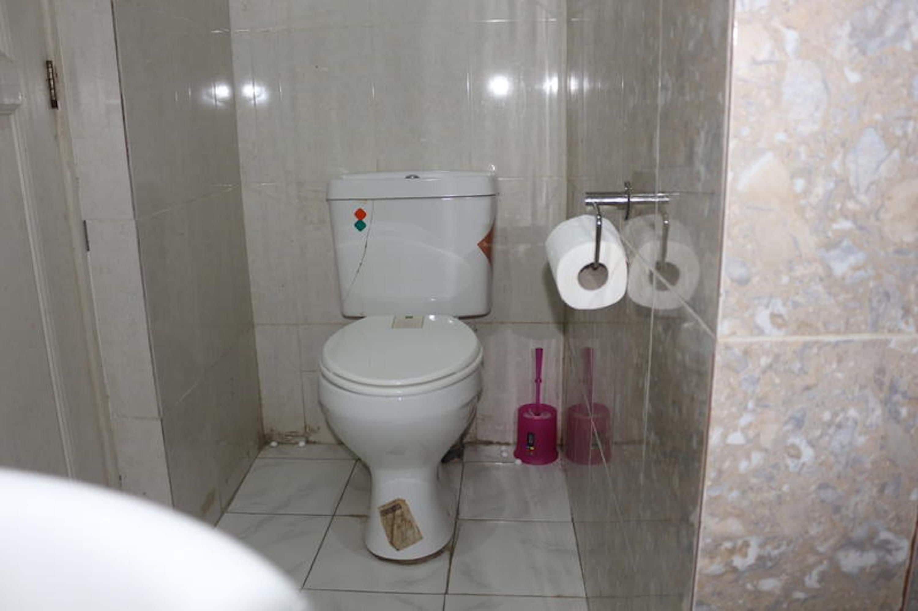 Phòng đôi Executive | Phòng tắm | Vòi sen/bồn tắm kết hợp, bồn tắm ngâm, khăn tắm 