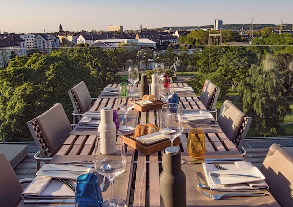 Rooftop terrace - b'mine Duesseldorf (Düsseldorf)