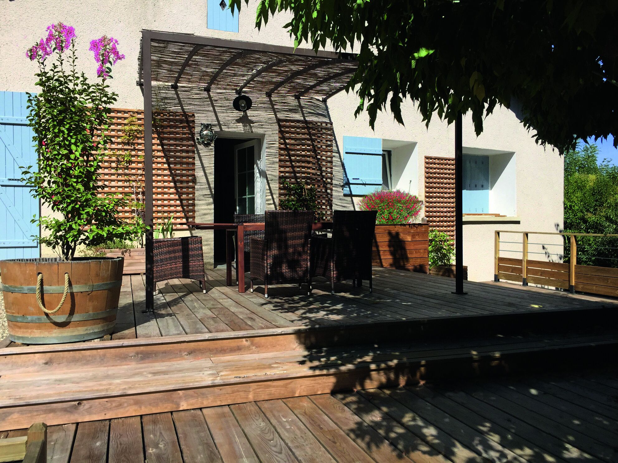 3-star cottage for 6 to 8 people with swimming pool in Nérac