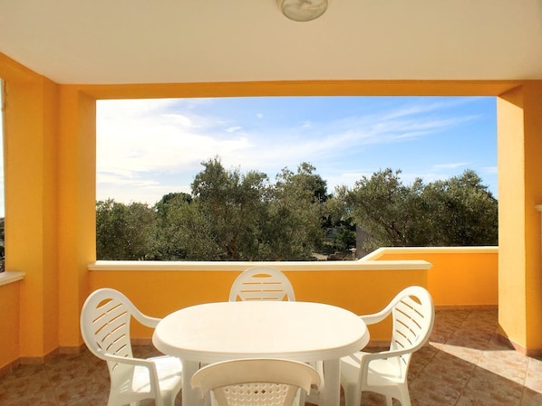 Apartment, 1 Bedroom | Balcony
