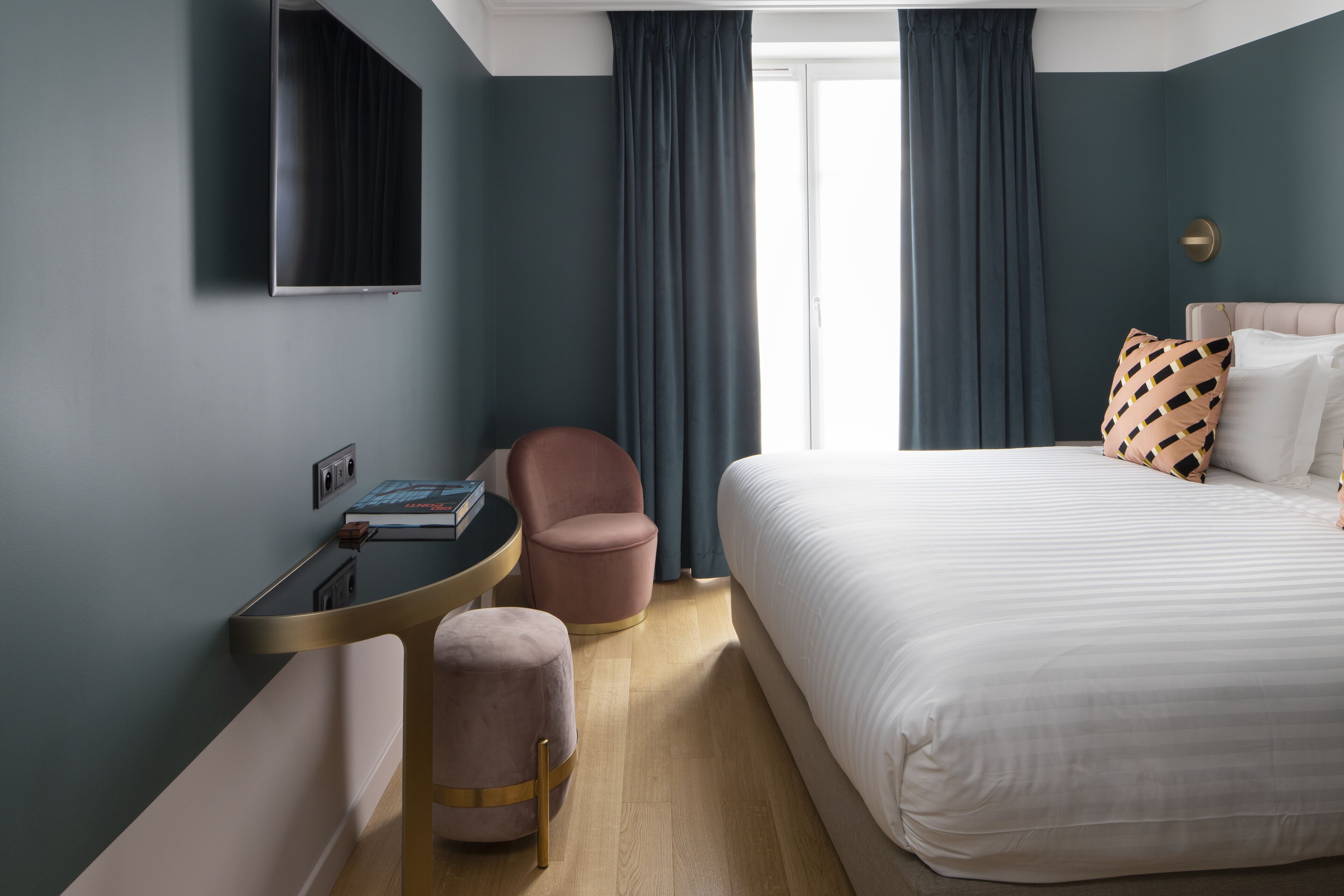 classic double room | premium bedding, minibar, in-room safe, individually decorated