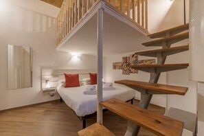 1 bedroom, iron/ironing board, WiFi, bed sheets - Testaccio Cozy Apartment with Terrace (Roma)