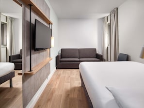 Standard Room, 1 Double Bed with Sofa bed | Blackout drapes, soundproofing, travel crib, free WiFi