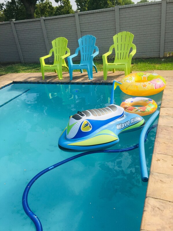 Seasonal outdoor pool