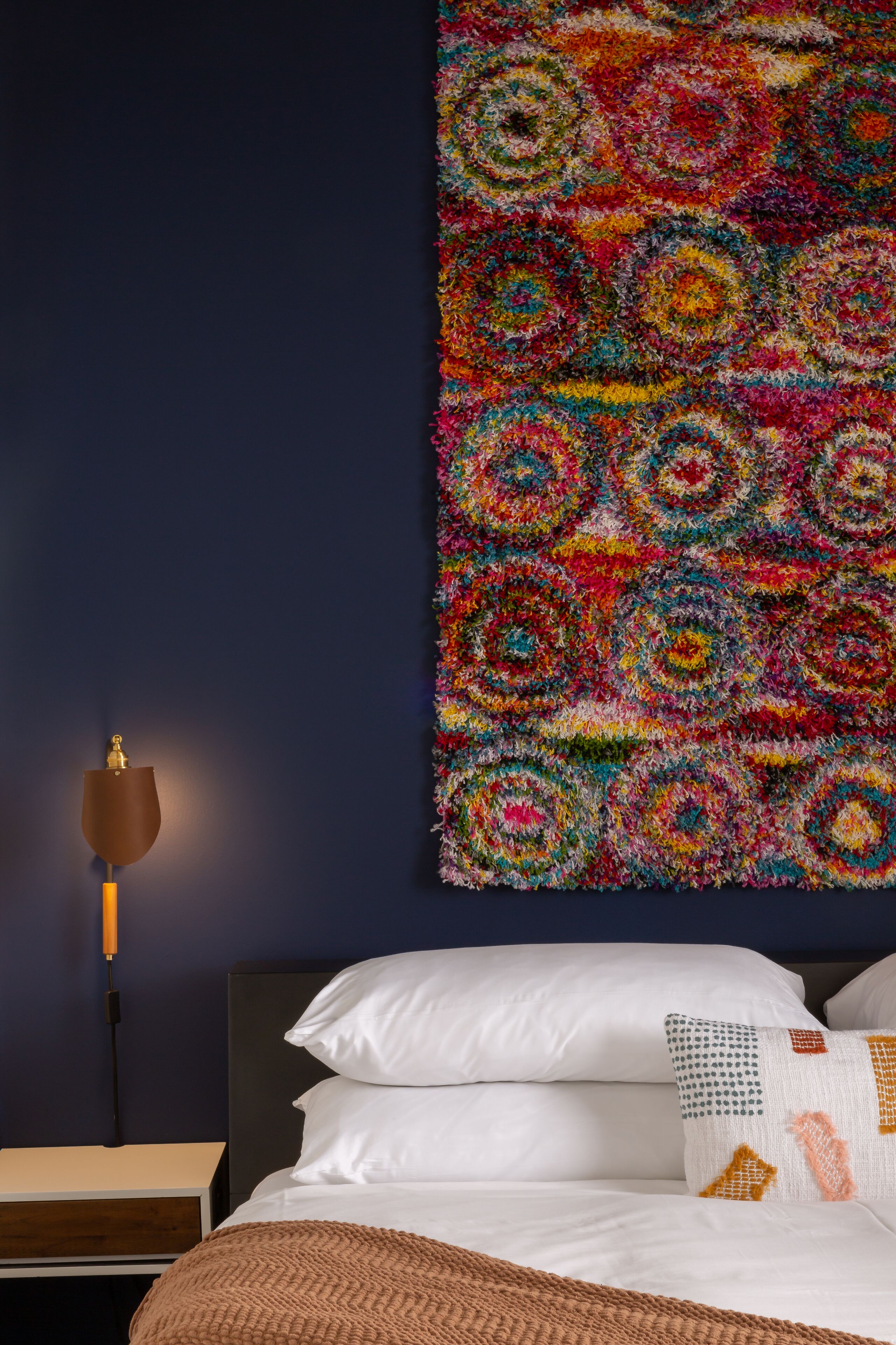 hypo-allergenic bedding, individually decorated, individually furnished