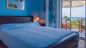 Apartemen Deluks, 3 kamar tidur, pemandangan pantai (Nausicaa Ground) | Pemandangan dari kamar