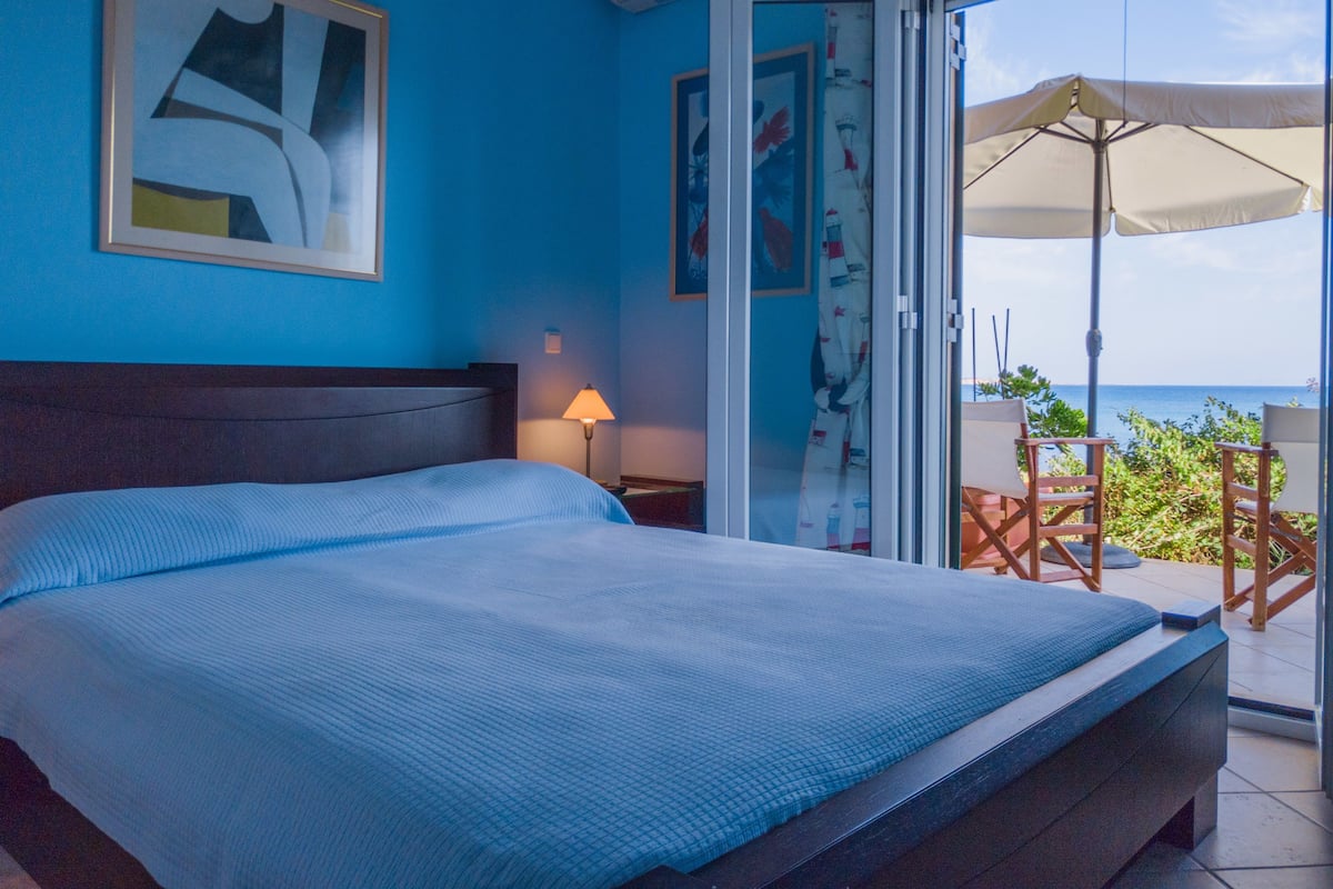 Deluxe-Apartment, 3 Schlafzimmer, Strandblick (Nausicaa Ground) | Ausblick vom Zimmer