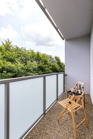 Apartment, 1 Schlafzimmer, Balkon | Balkon