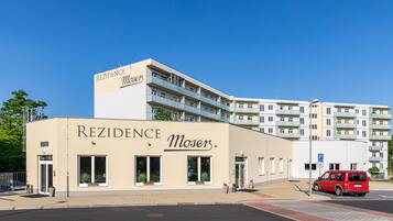 Fassade der Unterkunft