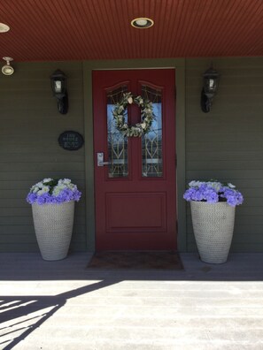 Façade de l’hébergement
