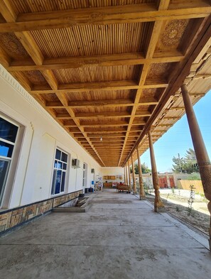 Fassade der Unterkunft