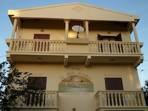 Façade de l’hébergement