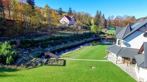 Aerial view - Villa Impresja (Swieradow-Zdroj)
