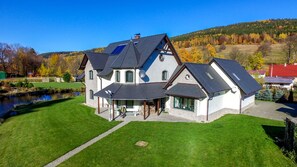 Aerial view - Villa Impresja (Swieradow-Zdroj)