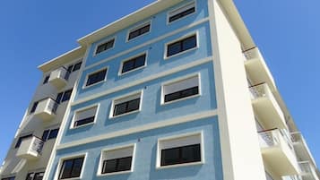 Overnatningsstedets facade