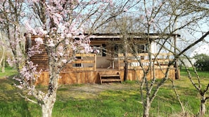 Habitatge mòbil Comfort (Les Ajoncs) | Terrassa o pati